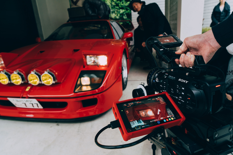 Along with Sony mixed with beautiful cine glass. Photo : Edward Khoma
